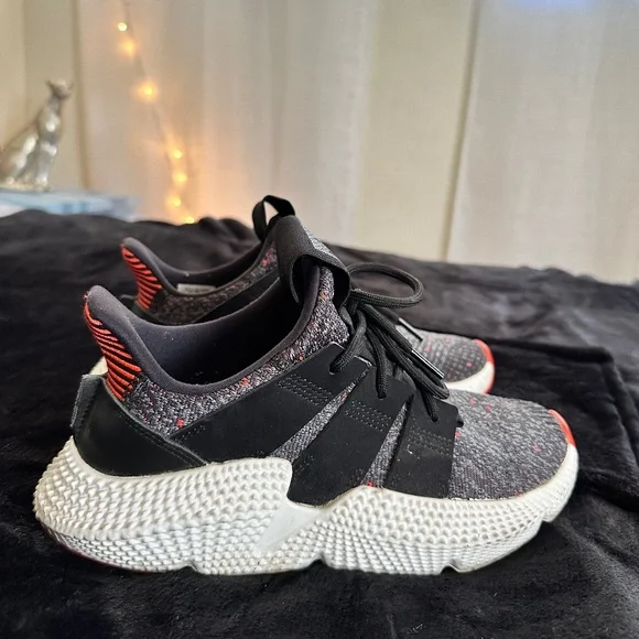 Adidas Originals Prophere Black/Solar Red White AC8509 Women's US size 5.5 Shoes - Picture 9 of 12